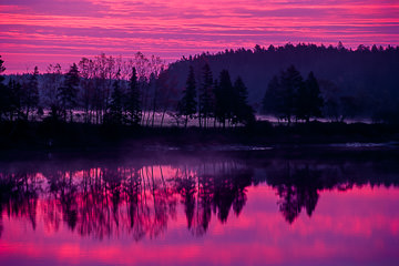AM-LA-16&nbsp;&nbsp;&nbsp;&nbsp;&nbsp;&nbsp;&nbsp;&nbsp; Dawn At Mount Desert Island, Maine