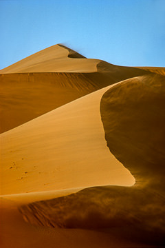 AF-LA-08 Windy Morning At The Dunes, Namib Desert, Namibia, Africa