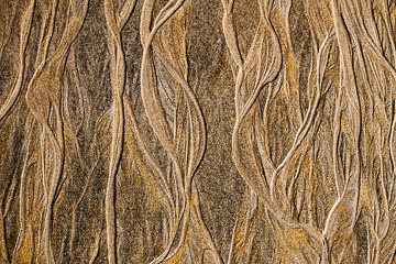 LE-SND-617&nbsp;&nbsp;&nbsp;&nbsp;&nbsp;&nbsp;&nbsp;&nbsp; Sand Design, Coast of Bahia, Brazil